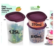 Tupperware one touch fresh square 3pcs