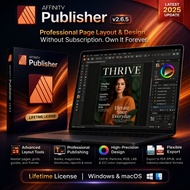Serif Affinity Publisher v2.6.5 Latest 2025 Lifetime For Windows MacOS Desktop Publishing Design Sof