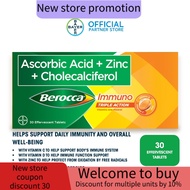Berocca Immuno 30 Effervesecent Tablets Tube
