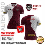 Alter Ego Jersey 2022 FULL SUBLIMATION 3D SUMMER SHORT SLEEVE T-SHIRT