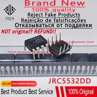 10pcs Original JRC5532DD Hifi Amplifier Accessories Double Channel Operational Amp JRC5532 IC Chip O