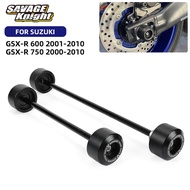 Mo Axle Wheel Fork Crash Sliders Protector For Suzuki GSX-R GSXR 600 750 GSXR600 GSXR750 2000-2010 S