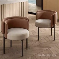 Single Light Coffee Shop Table Chair Luxury Nordic Sofa Chair Reception Sofa Chair Hotel Combination