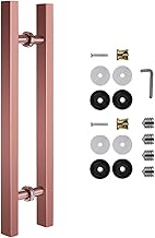 24/32/48inch Stainless Steel Door Handle, Black/Gold/silver Sliding Glass Pull Handle, Back to Back