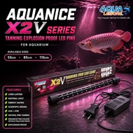 AQUANICE X2 V SERIES Tanning EXPLOSION PROOF LED PINK for Aquarium 55cm/85cm/115cm