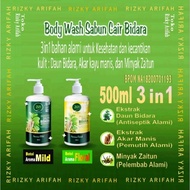 TERLARIS SABUN MANDI CAIR ZIZI BODY WASH EKSTRAK BIDARA BOTOL PUMP