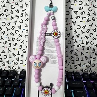 แบรนด์ Casetify สายโทรศัพท์ Charm Co Takashi Murakami MRDOB เชือกแขวนโทรศัพท์มือถือห่วงแขวนซิลิโคนอเ