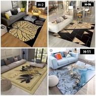 Highest Quality Carpet 3D Size M (90x120cm) 🔥Ready Stock🔥 for Home Decor / Karpet Velvet / Rugs / Ca