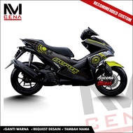 Aerox 155 Decal Sticker Aerox 155 Decal Sticker Aerox Full Body Striping Aerox sunmori Decal