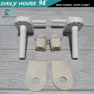 DAILY98 - CLOSET LID HINGE BOLT TOTO TC 505 W CLOSET LID/
