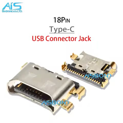10Pcs Type-C USB Mobile 18Pin Charger Connector Jack Charging port dock For Honor X10 X20 30 50 Huaw