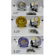 SPOTLIGHT SPORT LIGHT FOG LAMP UNIVERSAL 3.25" H3 12V 55W 3002 (2pcs)