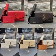 [Original Leather] Saint Laurent New Style _ Mini Envelope Bag WOC Fortune Bag Chain Bag This Style 