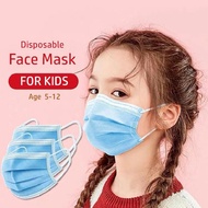 mask mask 3ply essential mask *READY STOCK* Kids Face Mask / Mask Budak 3PLY 50PCS