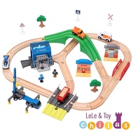 Compatible With IKEA Public Security Bureau Track Set Train Railway