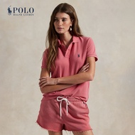 Polo Ralph Lauren เสื้อโปโลผู้หญิง รุ่น WMPOKNINB920258 สีชมพู