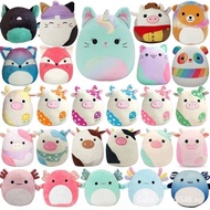 20cm Cute Squishmallow Axolotl Cow Stuffed Toys Ins Unicorn Cat Plushie Doll Squishmallows plush Toy