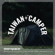 [worxpace] camper Stay Wild Outdoor Car Sticker