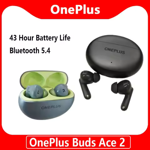 New Oneplus Buds Ace 2 Earphone Bluetooth 5.4 TWS Earphone True Wireless Noise Reduction Headphones 