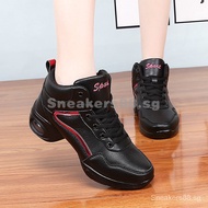 Plus Size Jazz dance shoes leather women gril dance sneakers soft bottom dancing shoes women Hip Hop sport Shoes KPBC