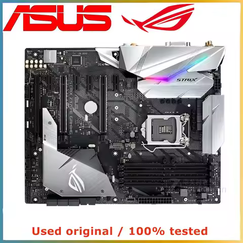 For ASUS ROG STRIX Z370-E GAMING LGA1151 DDR4 DP HDMI DVI M.2 Z370 ATX Motherboard