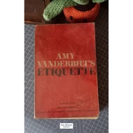 Amy Vanderbilt's Etiquette Book