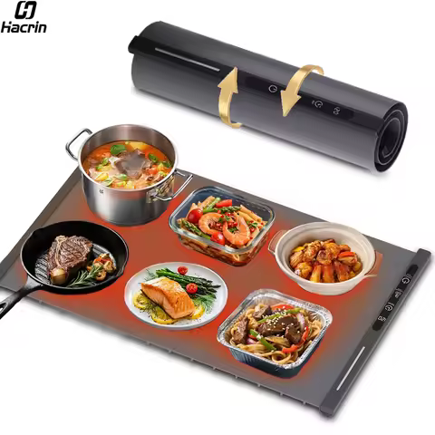 Food Warmer Electric Food Warmer Plate Electric Warming Tray for Food Fast Heating Food Warming Pad
