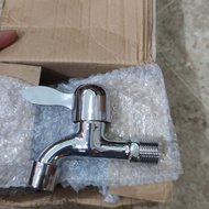Online FA-7 Chrome Crank Wall Faucet 1/2"