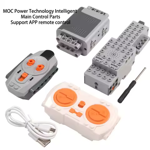 APP Remote Control Building Blocks Power High-Tech Bricks Toys Lithium Battery Box Receiver 2.4G PF 