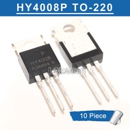 10pcs HY4008 TO-220 HY4008 HY4008P TO220 80V/200A Power MOSFET Transistor New Original IC
