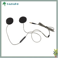 TAMAKO ​​Motorcycle Helmet Audio​​, ​​Universal Motorcycle Audio for Outdoor Sports​​ ​​3.5mm Wired 