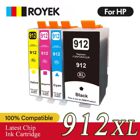 Compatible For HP 912XL 912 XL HP912 Ink Cartridge For HP OfficeJet Pro 8020 8022 8023 8024 8025 802