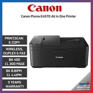 Canon Pixma E4570 All In One Printer (PrintScanCopyWirelessDuplexFax)