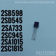2pcs 2SA733 2SA1015 2SB598 PNP Transistor A733 A1015 B598