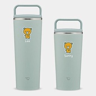 【客製化禮物】小棕熊 英文名 日本象印 吊環隨行杯 PU023
