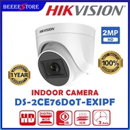 Hikvision DS-2CE56D0T-IRP/ DS-2CE76D0T-EXIPF Analog 2MP 1080P TVI Indoor IR Dome Camera 4 in 1 (TVI/