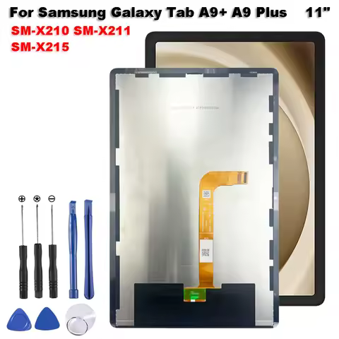 11" For Samsung Tab A9+ A9 Plus SM-X210 SM-X215 X210 X211 X215 X216 LCD Display Touch Screen Panel D