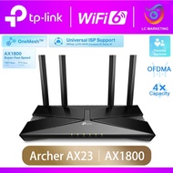 TP-LINK Archer AX23 AX1800 Dual Band 2.4Ghz +5 Ghz WiFi 6 Router EasyMesh Compatible
