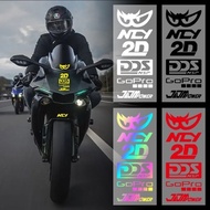 Motorcycle Fender Reflective Sticker Berik Gopro NCY Side Helmet Sticker