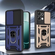 Hans Case NEW STAND/Ring Holder/SLIDE LENS OPPO A6 PRO A58 A78 4G A98 A38 A18 A17 A17K A16 A16e A16k