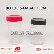 Sambal Bottle - 150ml Sambal Jar - PREMIUM Sambal Bottle