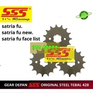 SSS FRONT GEAR Original 415-428 (14/15/16) UK.SATRIA FU, SATRIA FU NEW, SATRIA FU FACELIT