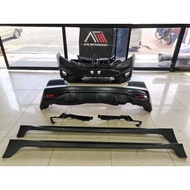 Honda jazz gk5 bumper bodykit FLRS version 2 2014 - 2021