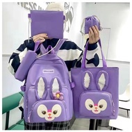 Tas Sekolah Anak Backpack Set SD SMP SMA Wanita Perempuan Tas Backpack Ransel Sekolah Tas Kerja Wani