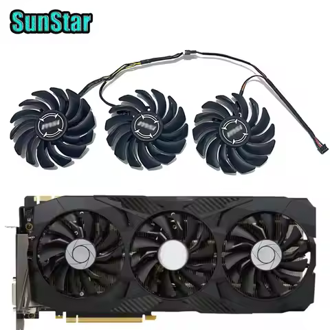 New PLD09210B12HH 87MM 4PIN Video cooling fan,For MSI GeForce GTX 1070 1080 GTX 1070 TI 1080 TI DUKE
