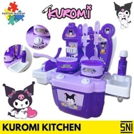 KUROMI MELODY SANRIO KITCHEN TOY WITH WATER OUT FAUCET KITCHEN TOY KITCHEN TOY SET
