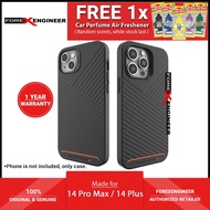 Gear4 D3O® Denali Snap for iPhone 14 [ Pro Max / Plus ] - Black