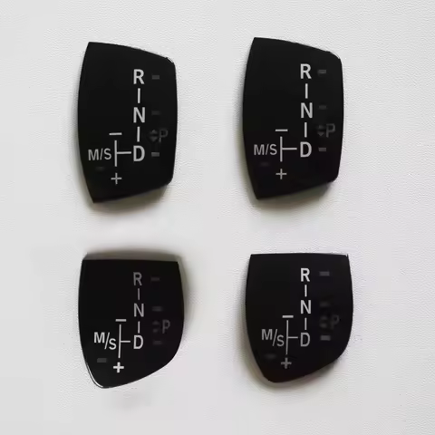 1*Car Gear Shift Knob Panel Trim Cover Decal Compatible with BMW F Chassis 1 2 3 4 5 7 Series F Chas