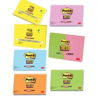 3M 621S Series 1.5 "X2" Sticky Note Paper/Sticky 38.1 x 50.8mm 90 Sheets/Book, 2 Daily Reminder Memo