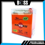 KOYOKO YB3L-BS NANOGEL Motorcycle Battery Bateri Motor YAMAHA Y110/Y125Z/RXZ/TZM/KRISS/DINAMIK125/GSX110/NEX